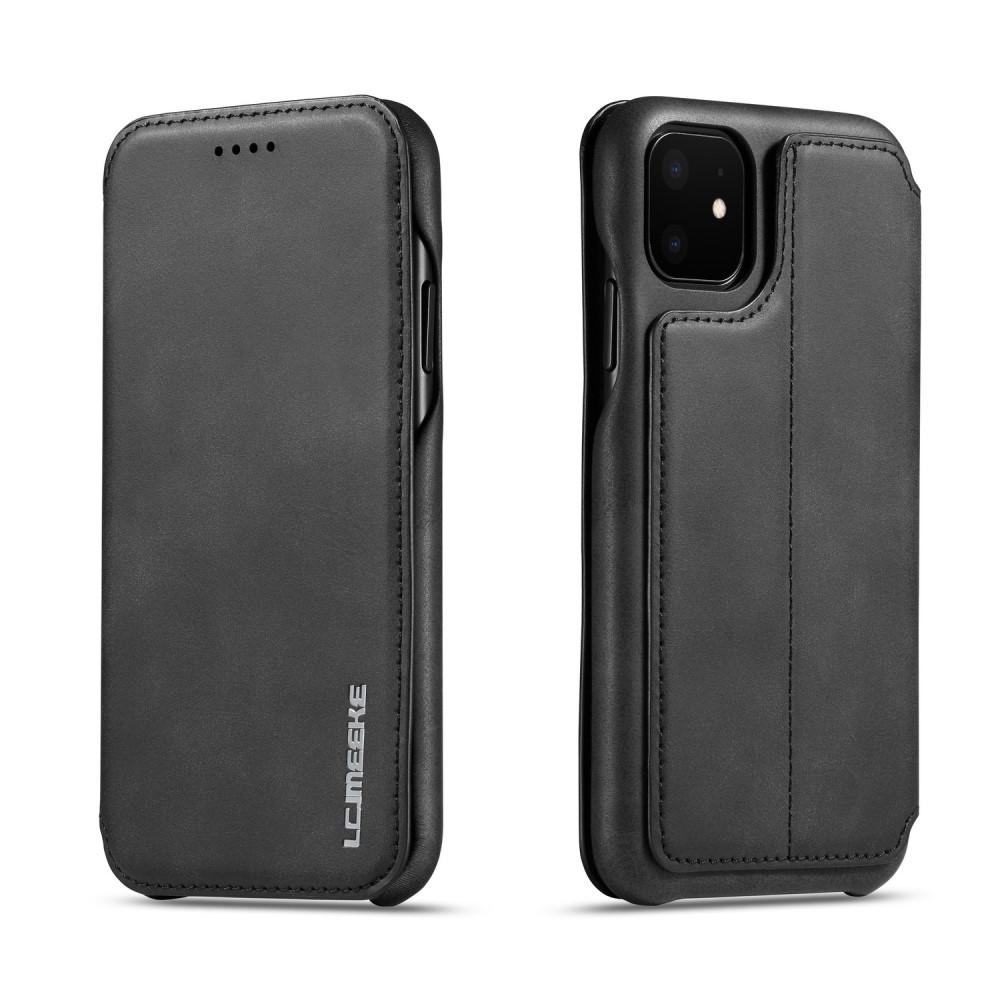 Étui portefeuille mince iPhone 11 Noir