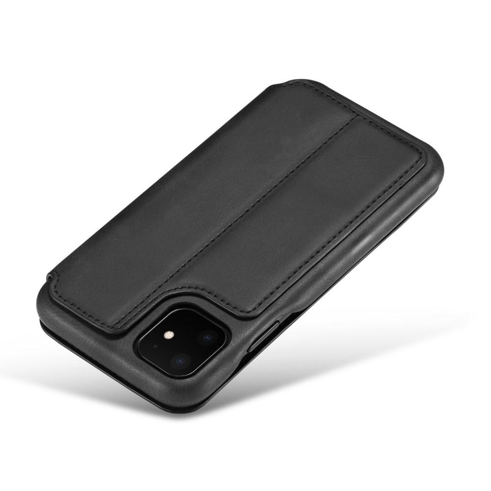 Étui portefeuille mince iPhone 11 Noir