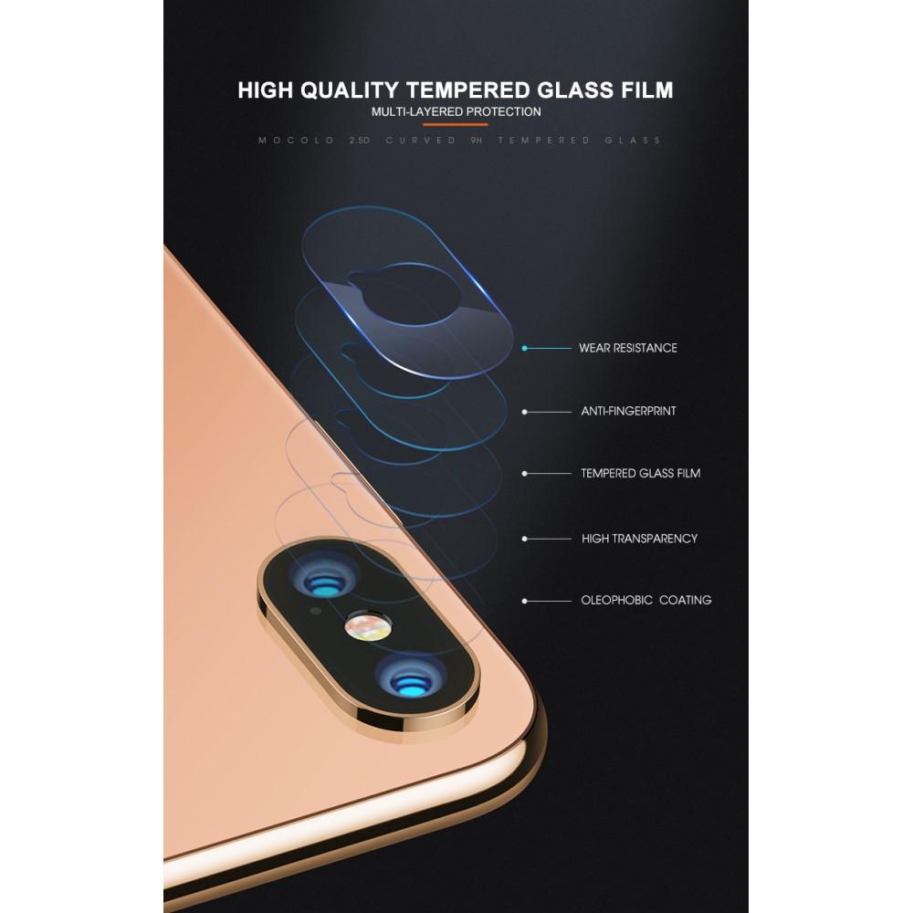 Protecteur d'objectif en verre trempé 0.2mm iPhone X/XS