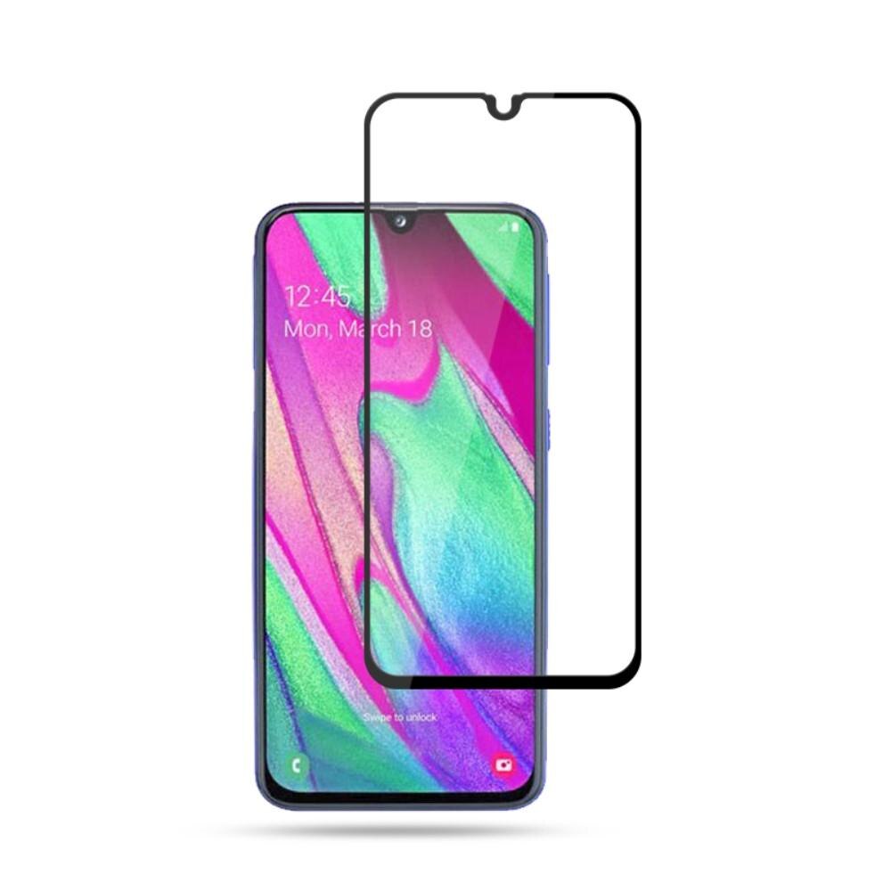 Verre trempé à couverture complète Samsung Galaxy A40 Noir