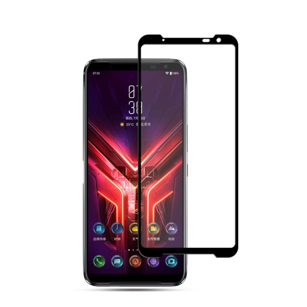 Verre trempé à couverture complète Asus ROG Phone 3 Noir