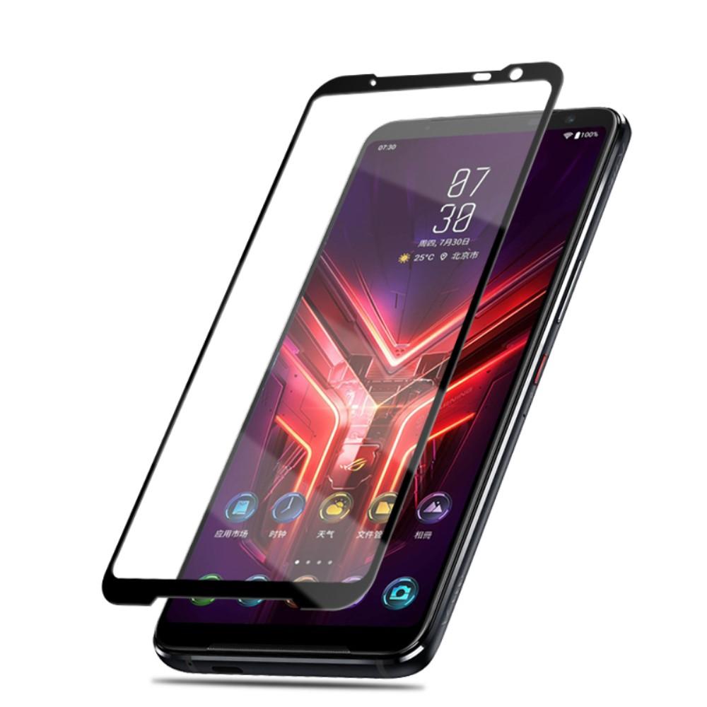 Verre trempé à couverture complète Asus ROG Phone 3 Noir