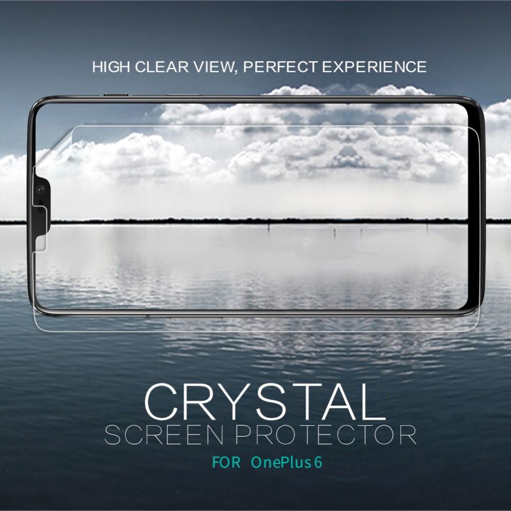 Crystal Clear Protecteur d'écran OnePlus 6