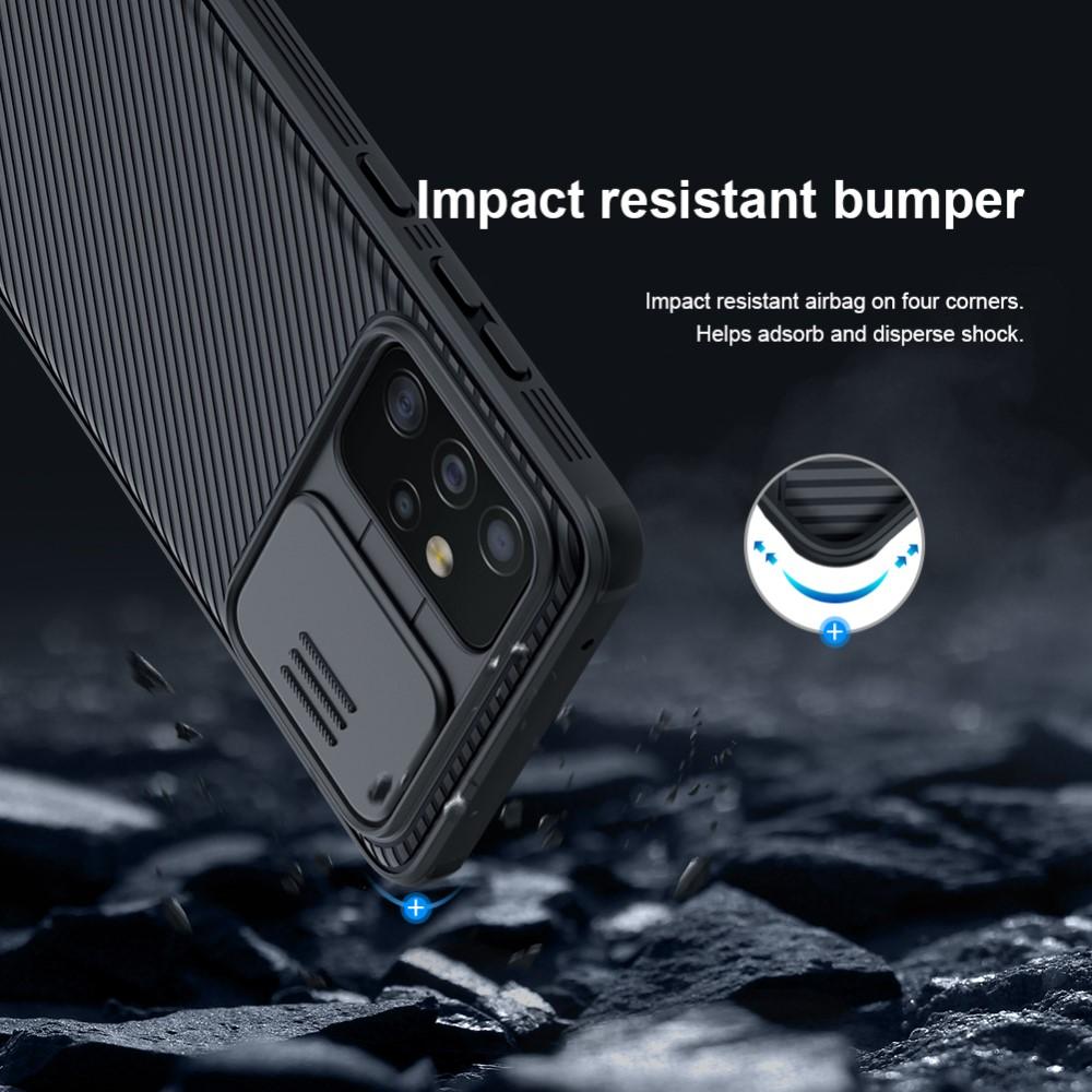 Coque CamShield Samsung Galaxy A52 5G, Noir