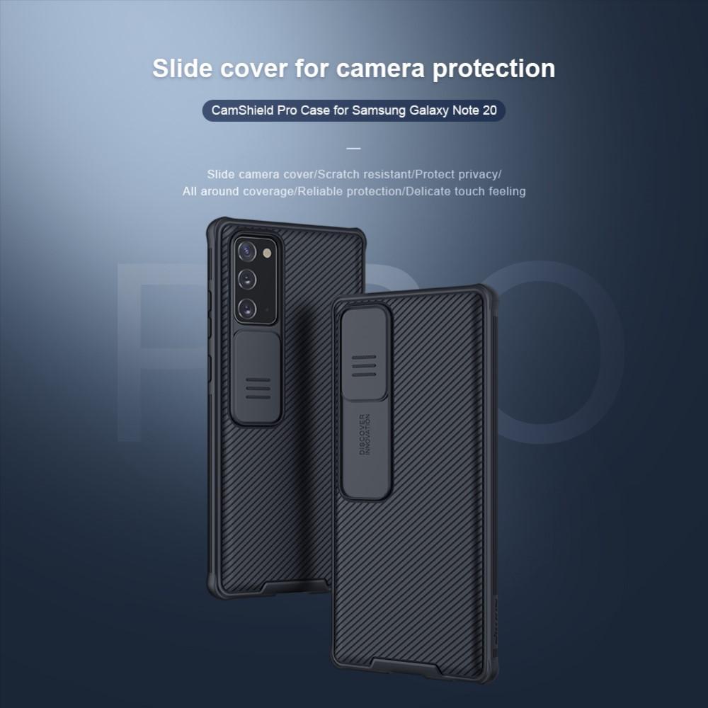 Coque CamShield Samsung Galaxy Note 20 Noir
