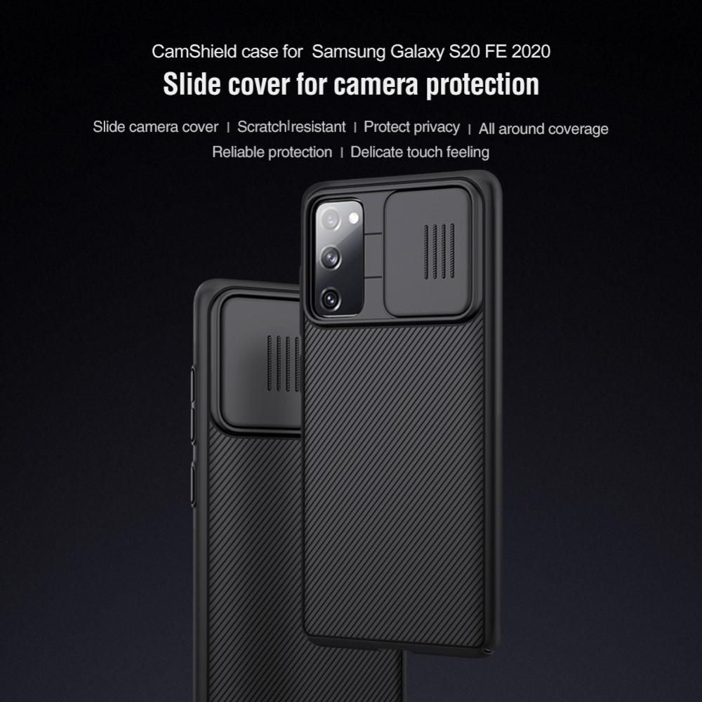 Coque CamShield Samsung Galaxy S20 FE, Noir