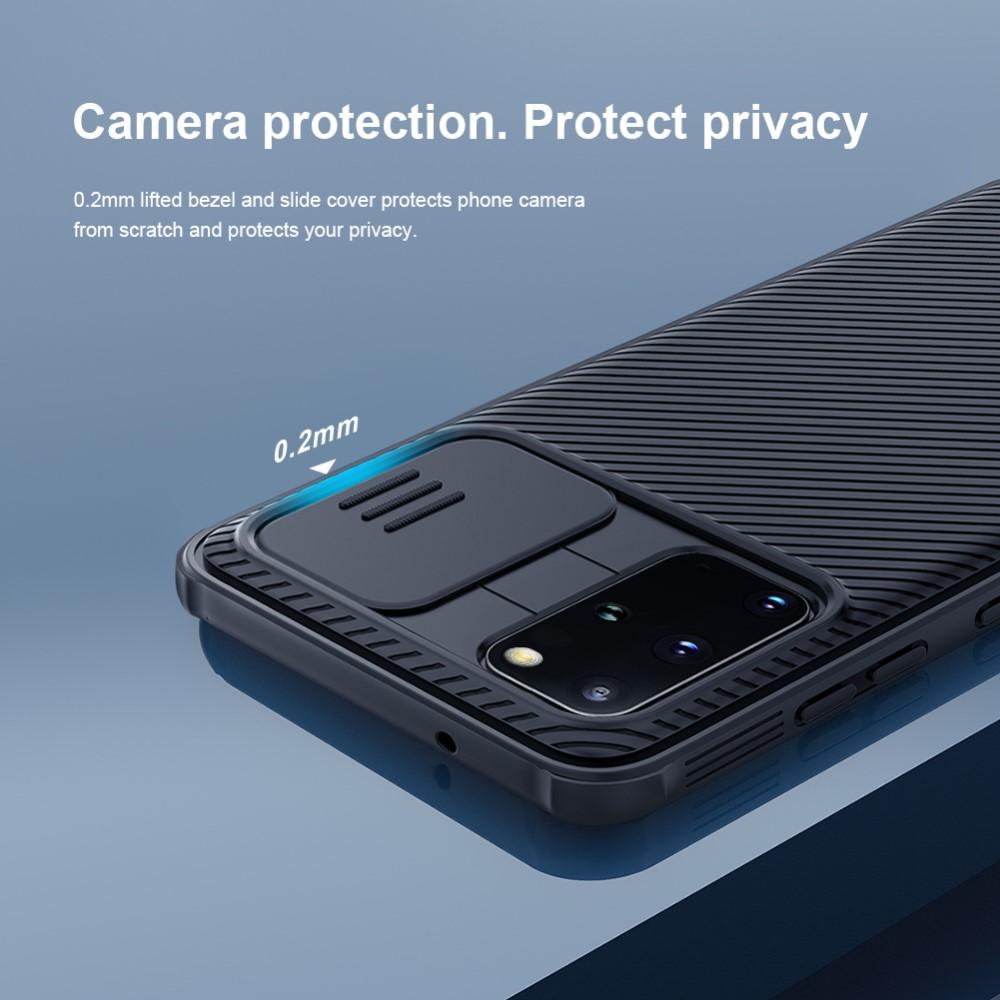 Coque CamShield Samsung Galaxy S20 Plus, Noir