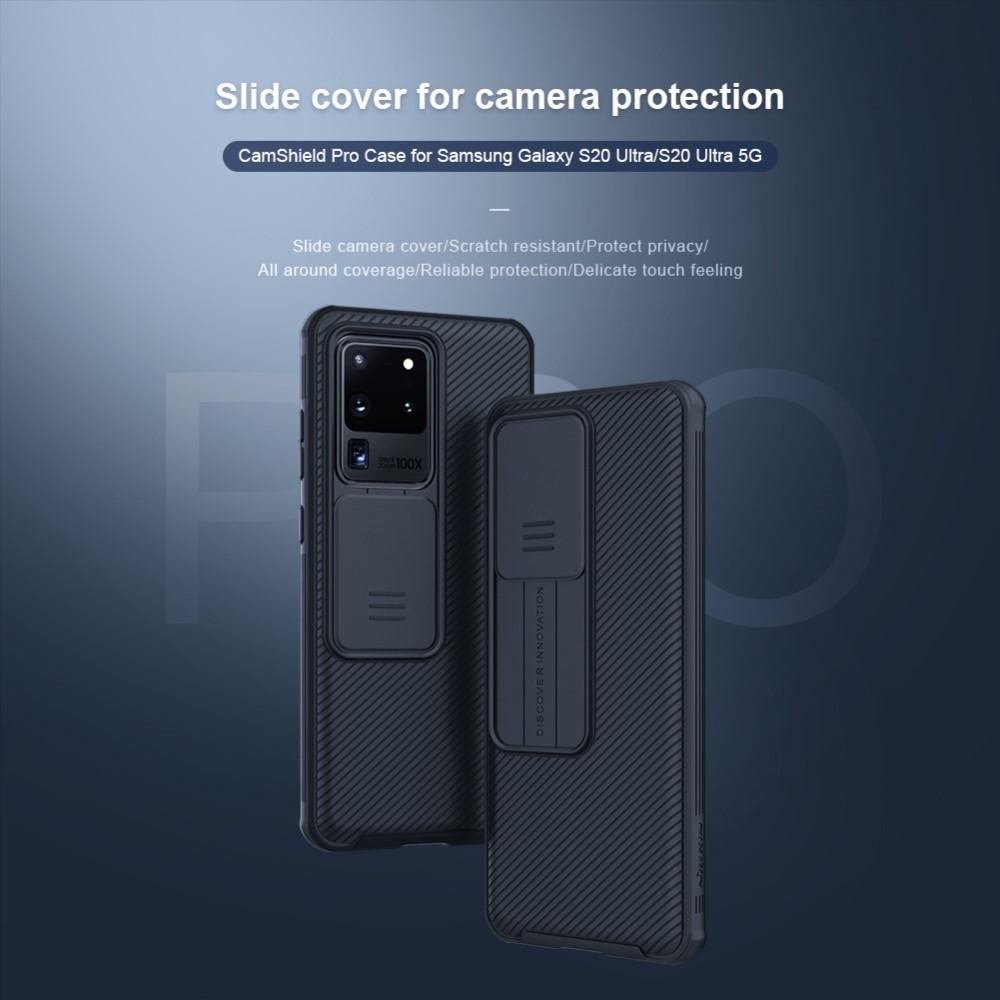 Coque CamShield Samsung Galaxy S20 Ultra, Noir