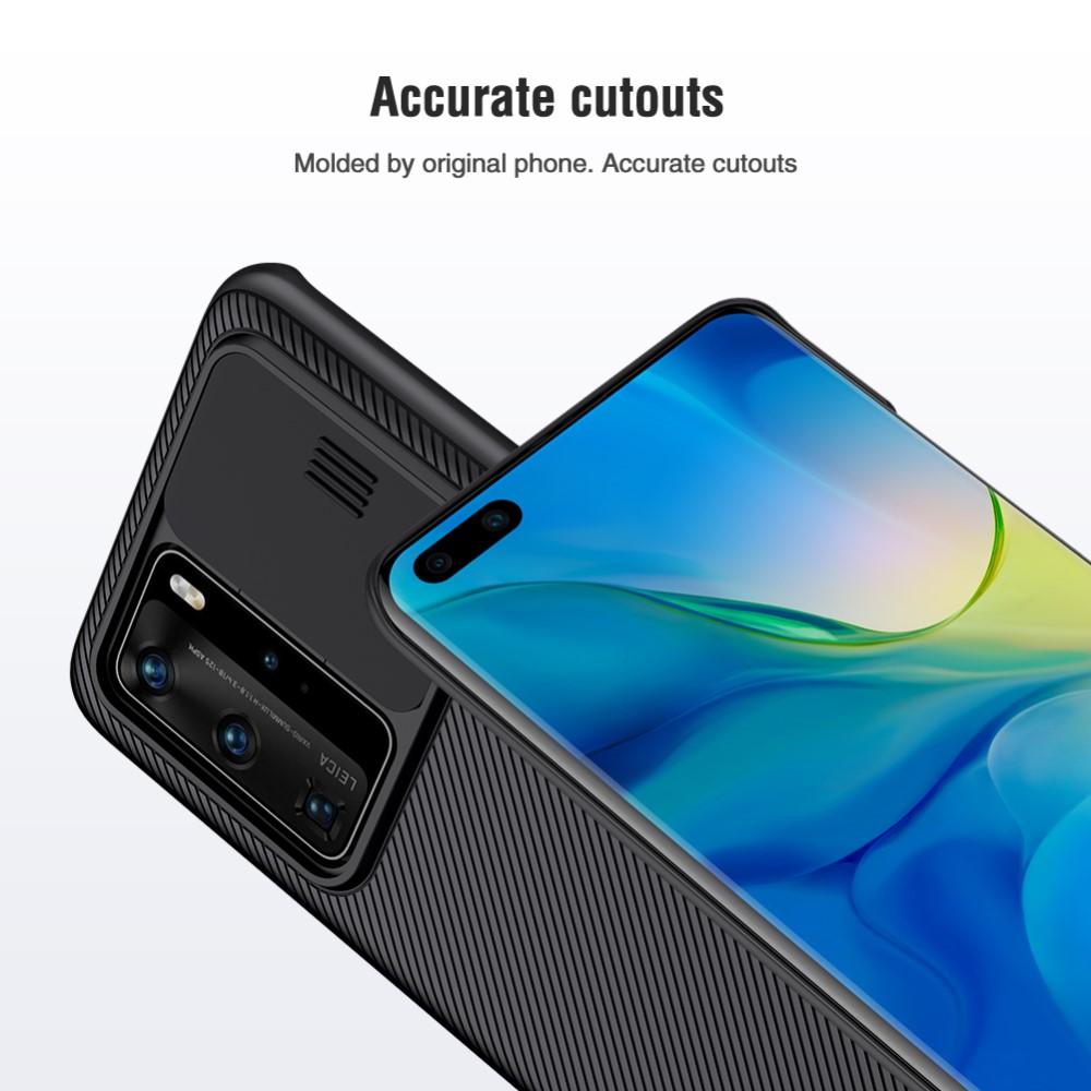 Coque CamShield Huawei P40 Pro, Noir
