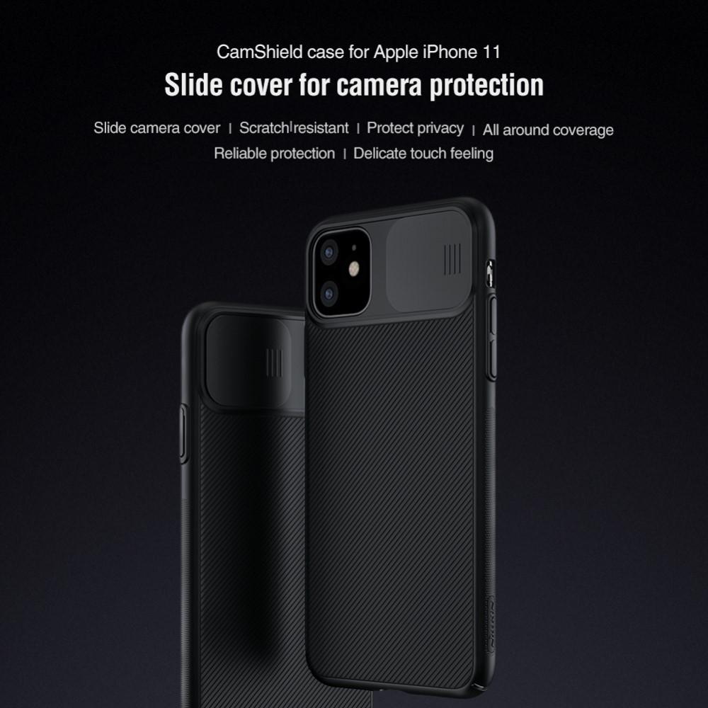 Coque CamShield iPhone 11, Noir