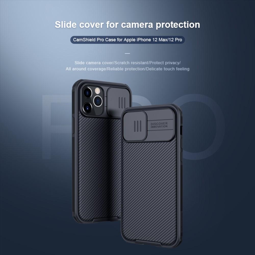 Coque CamShield iPhone 12/iPhone 12 Pro, Noir