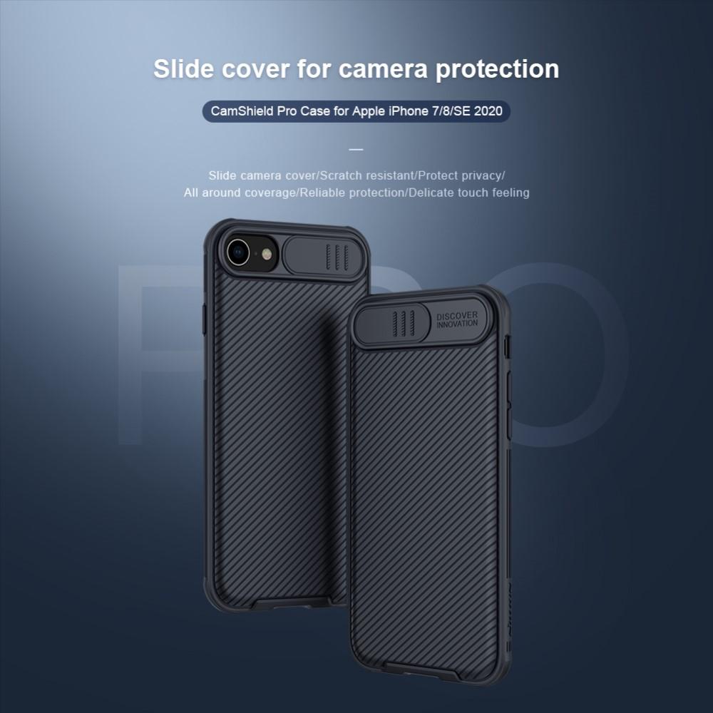 Coque CamShield iPhone SE (2022), noir