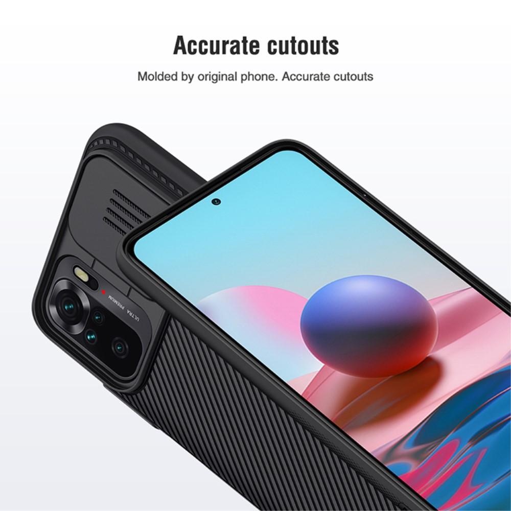 Coque CamShield Xiaomi Redmi Note 10/Redmi Note 10S, Noir