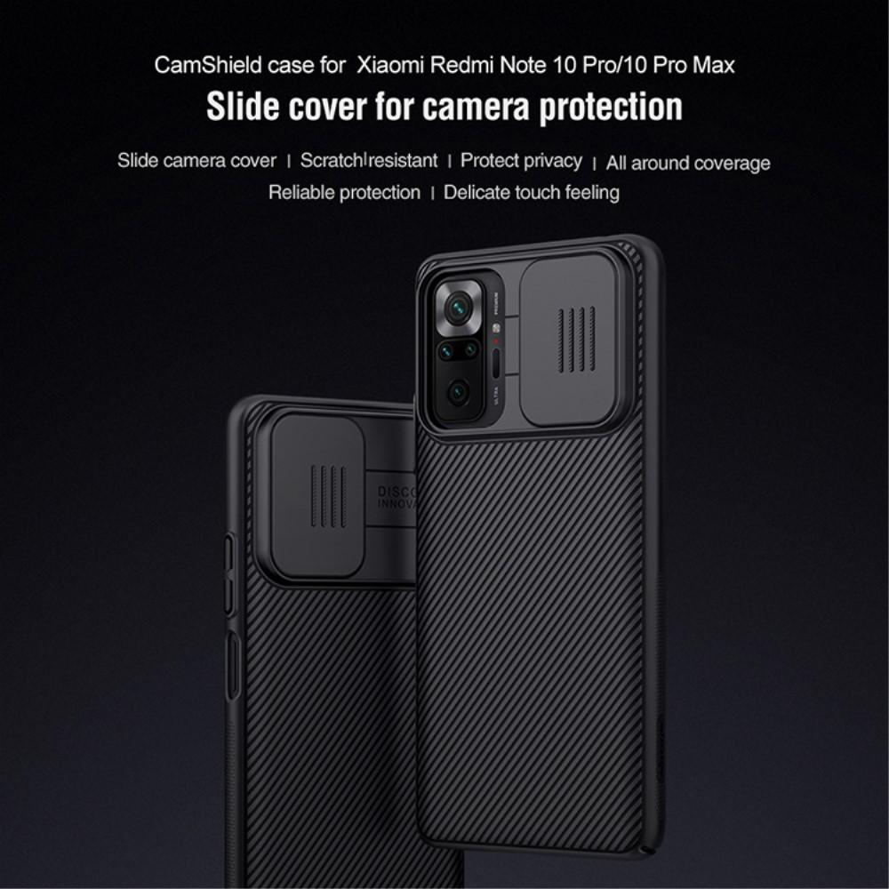 Coque CamShield Xiaomi Redmi Note 10 Pro Max Noir