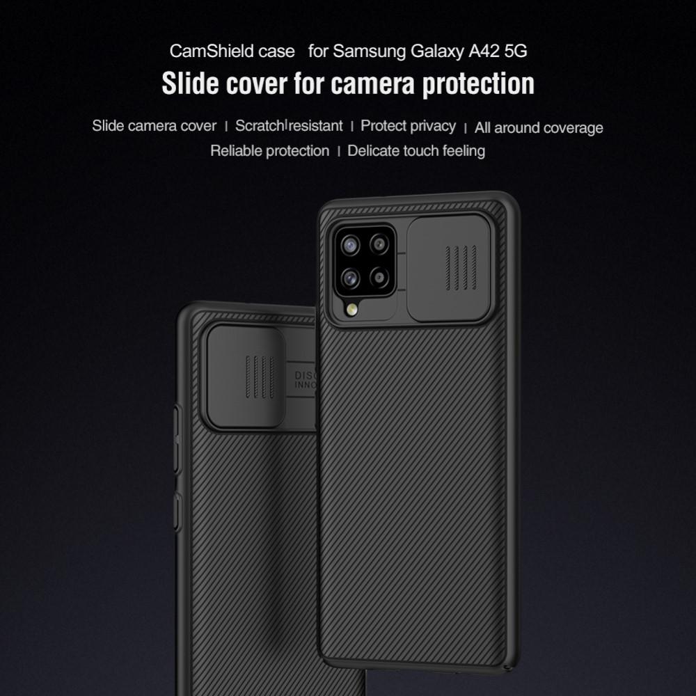 Coque CamShield Samsung Galaxy A42, Noir