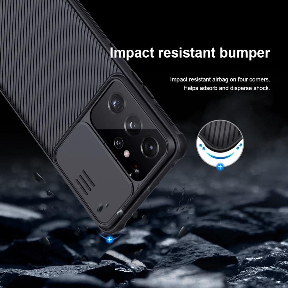 Coque CamShield Samsung Galaxy S21 Ultra, Noir
