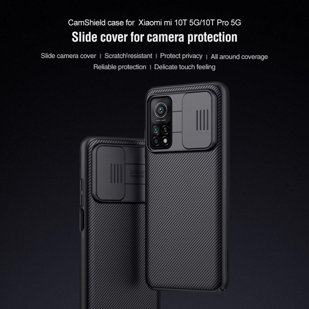 Coque CamShield Xiaomi Mi 10T/10T Pro, Noir