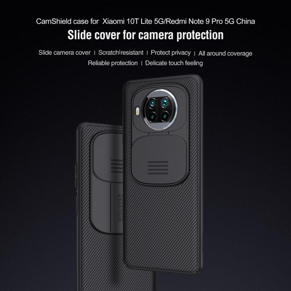 Coque CamShield Xiaomi Mi 10T Lite 5G, Noir