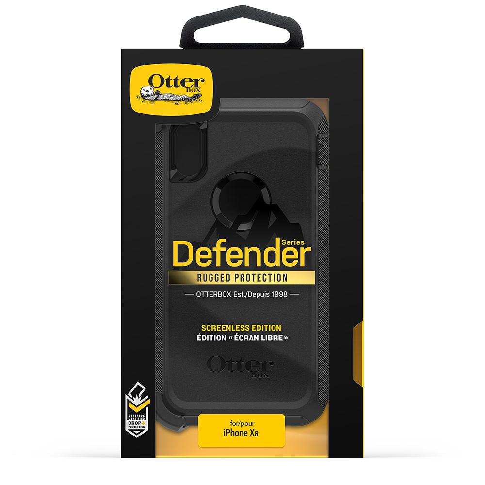 Coque Defender iPhone Xr Black