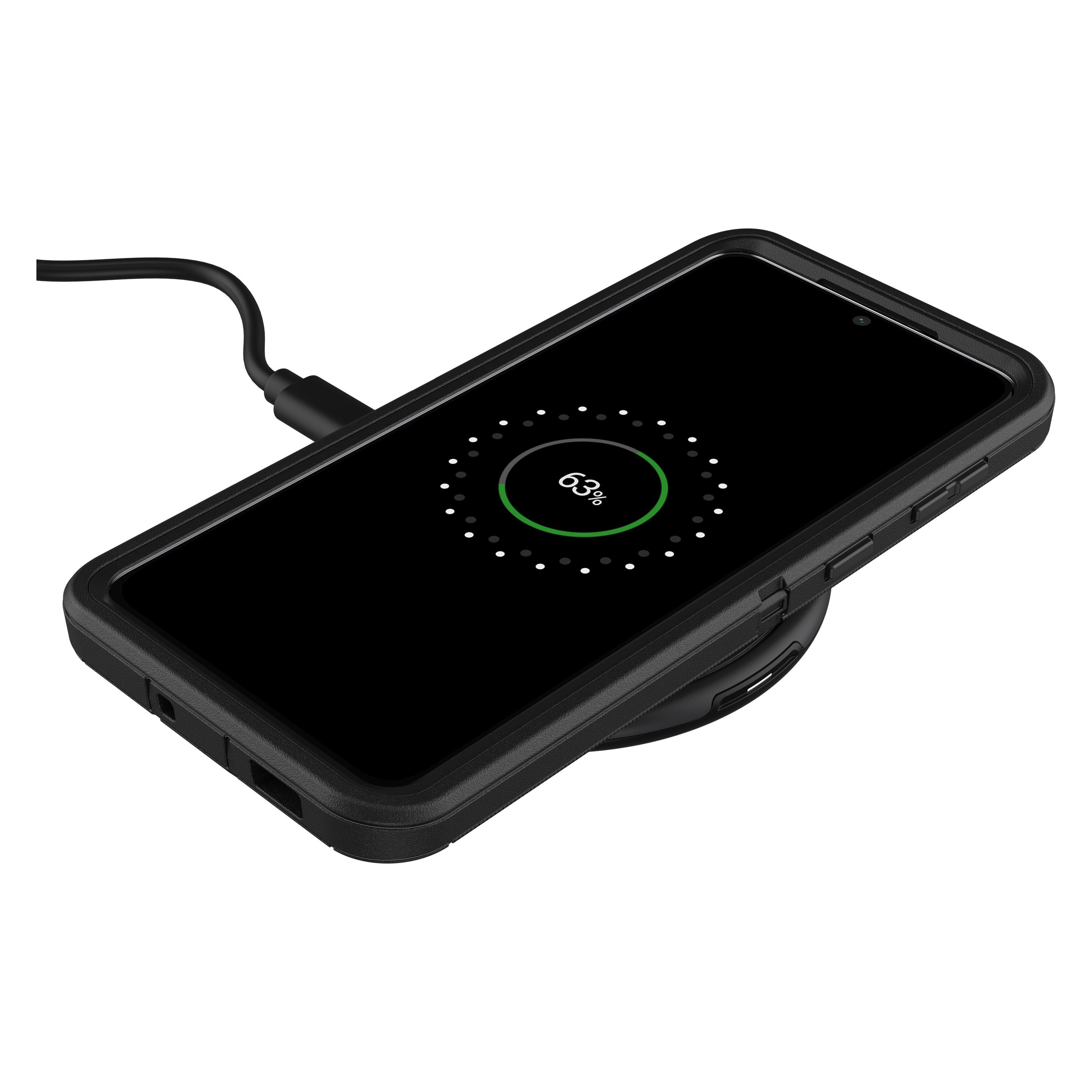 Coque Defender Samsung Galaxy S21 Plus, Noir