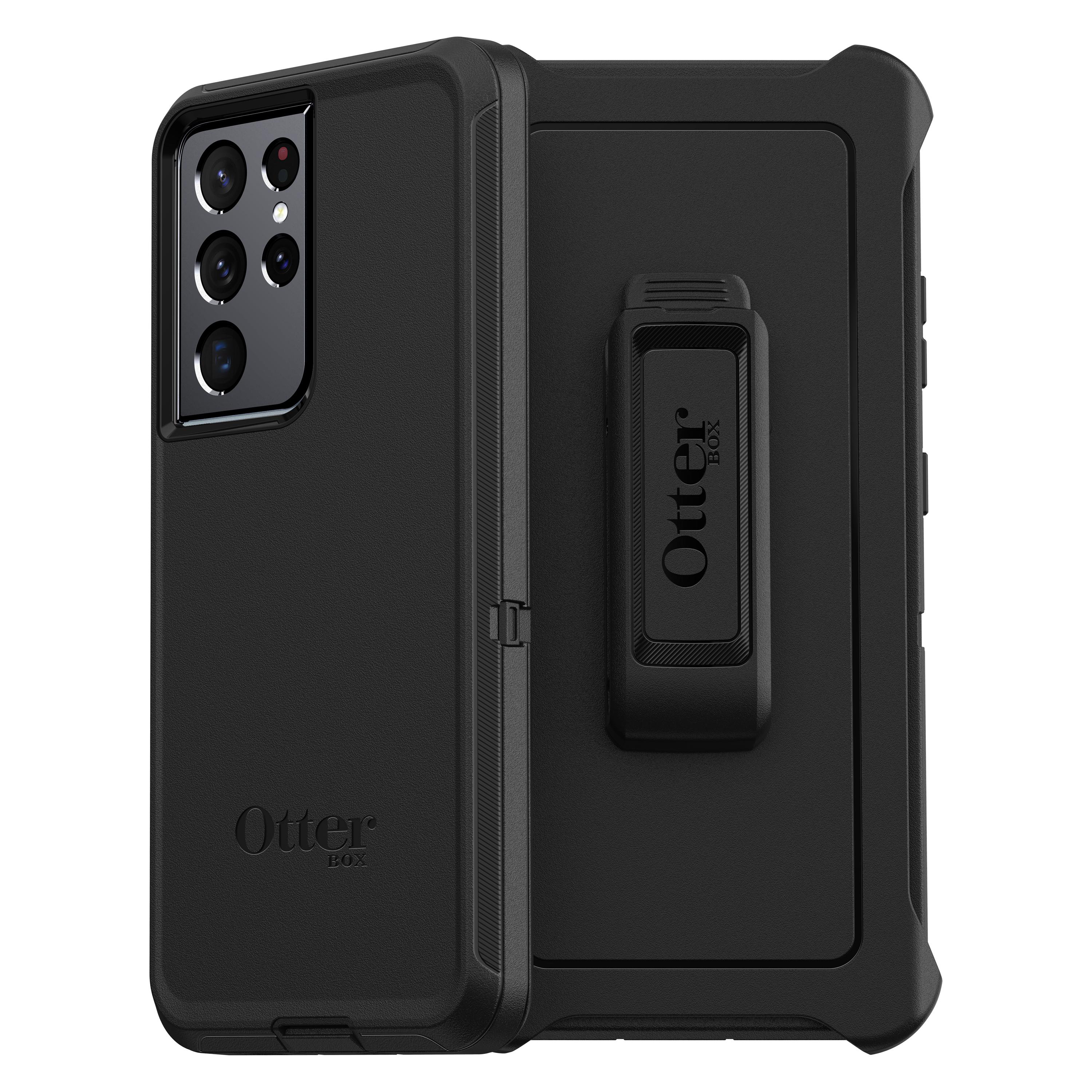Coque Defender Samsung Galaxy S21 Ultra, Noir