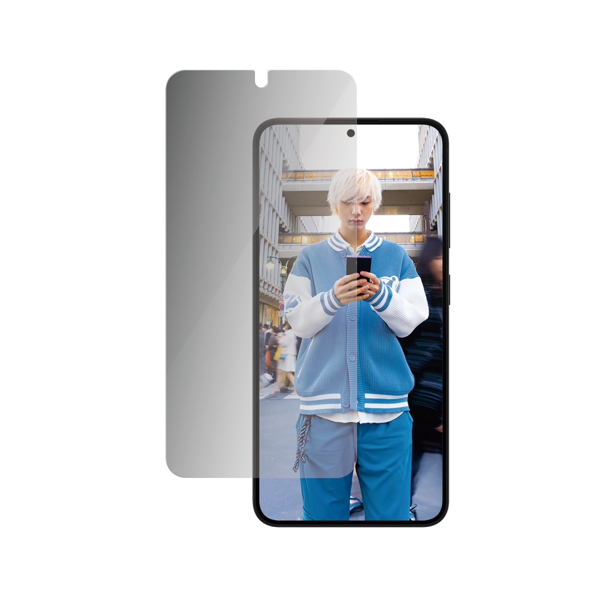 Samsung Galaxy S25 Edge Privacy Screen Protector (with EasyAligner) Ultra Wide Fit