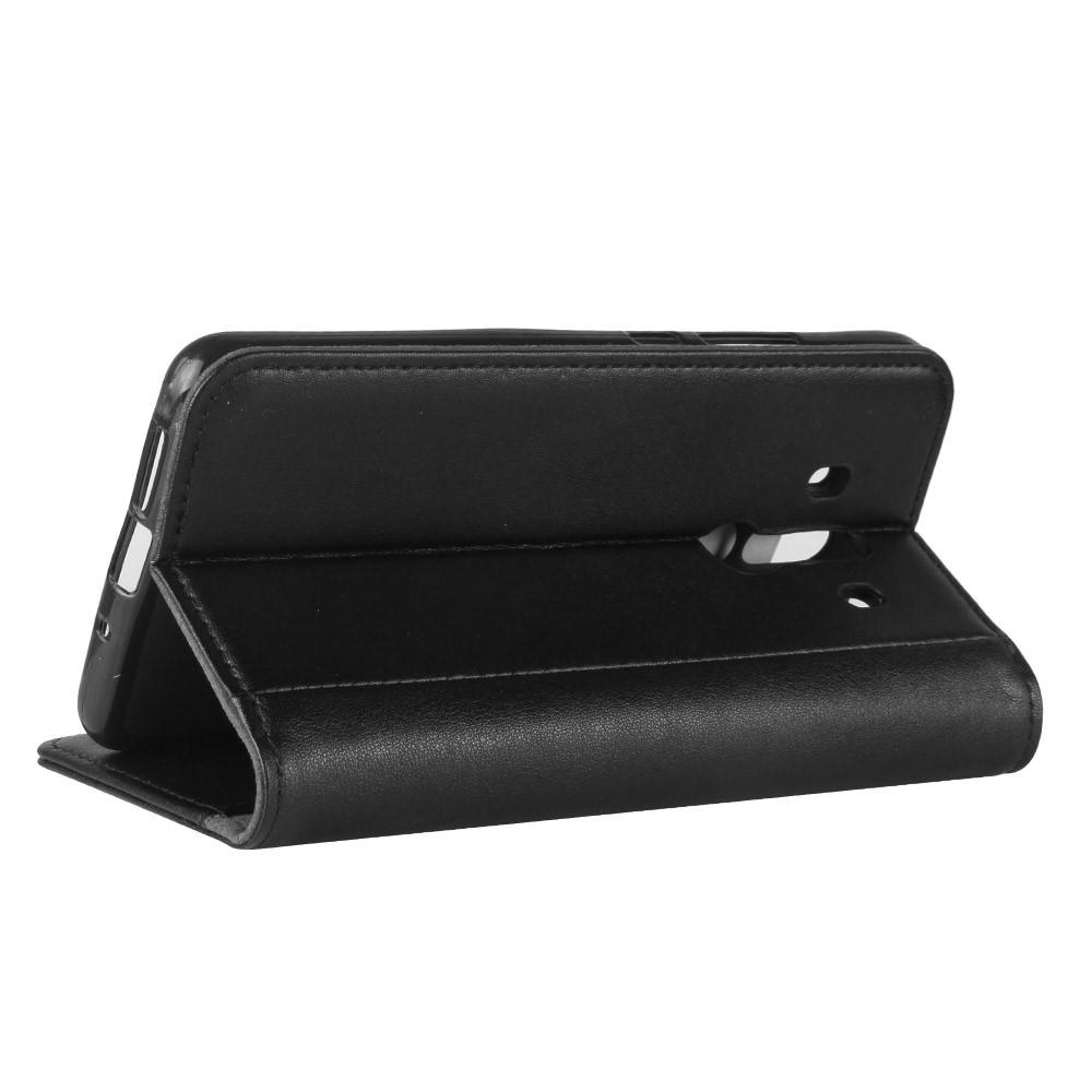 Étui en cuir veritable Huawei Mate 10 Pro, Noir