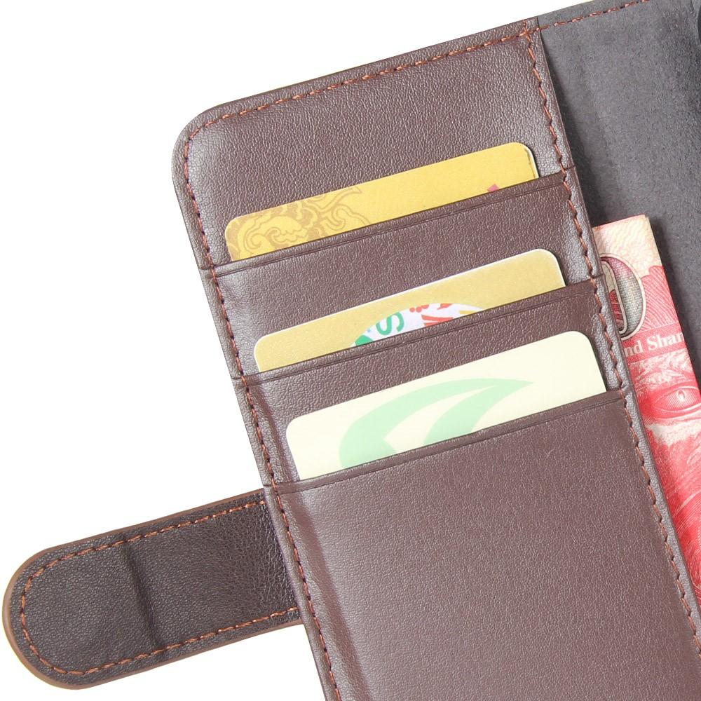 Étui en cuir veritable iPhone 11, Marron