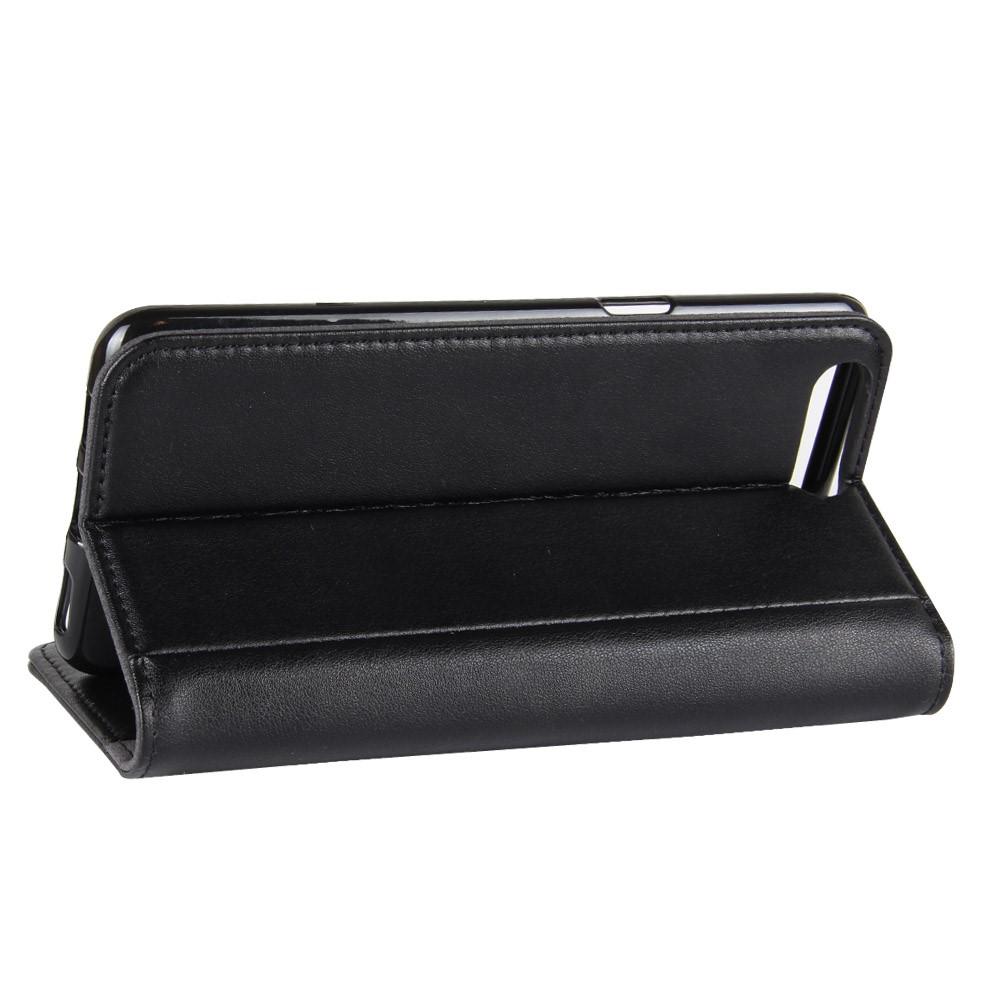 Étui en cuir veritable  OnePlus 5, Noir