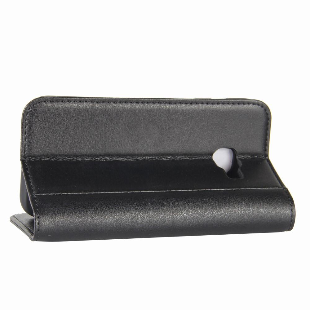 Étui en cuir veritable Samsung Galaxy A5 2017, Noir