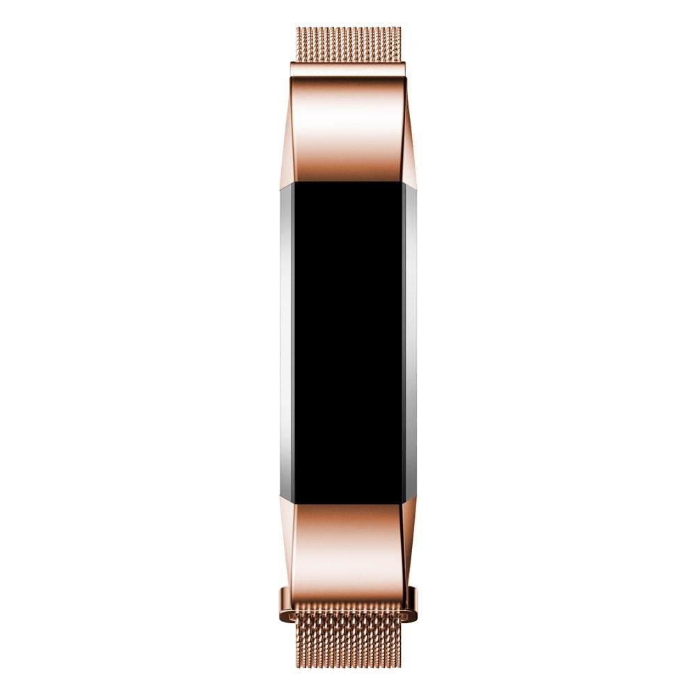Bracelet milanais pour Fitbit Alta/Alta HR, or rose