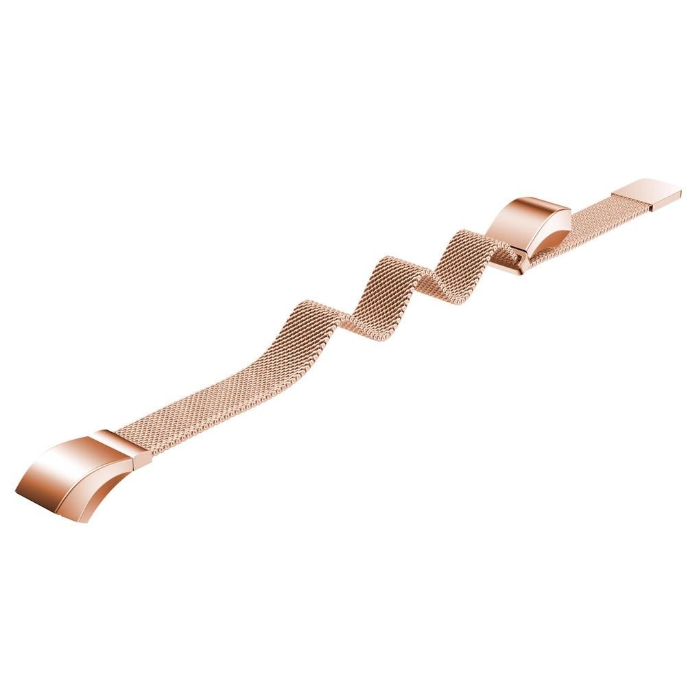 Bracelet milanais pour Fitbit Alta/Alta HR, or rose