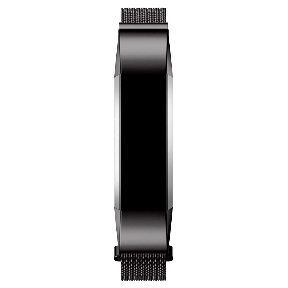 Bracelet milanais pour Fitbit Alta/Alta HR, noir