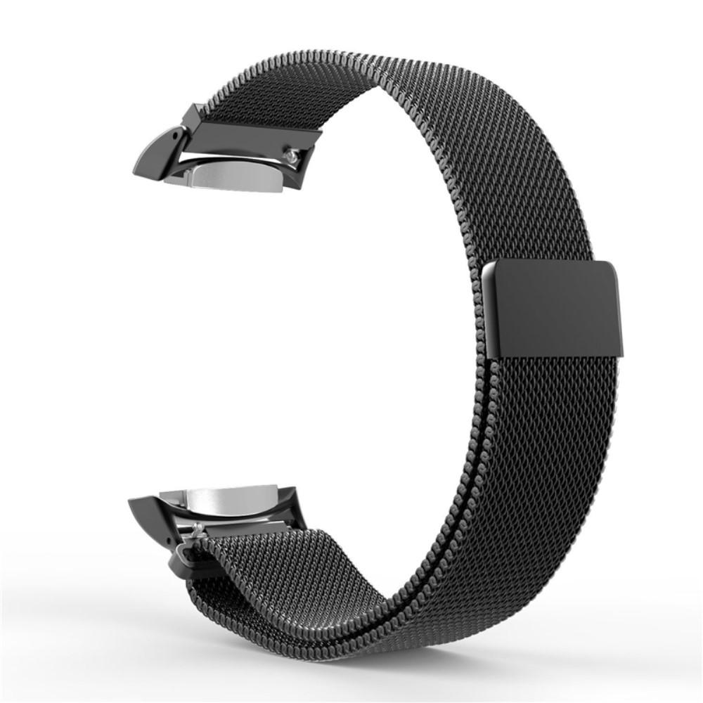 Bracelet milanais pour Samsung Gear S2, noir