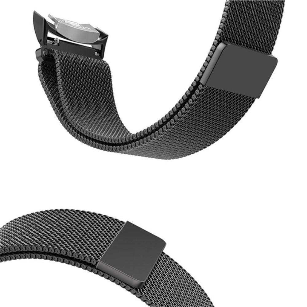 Bracelet milanais pour Samsung Gear S2, noir