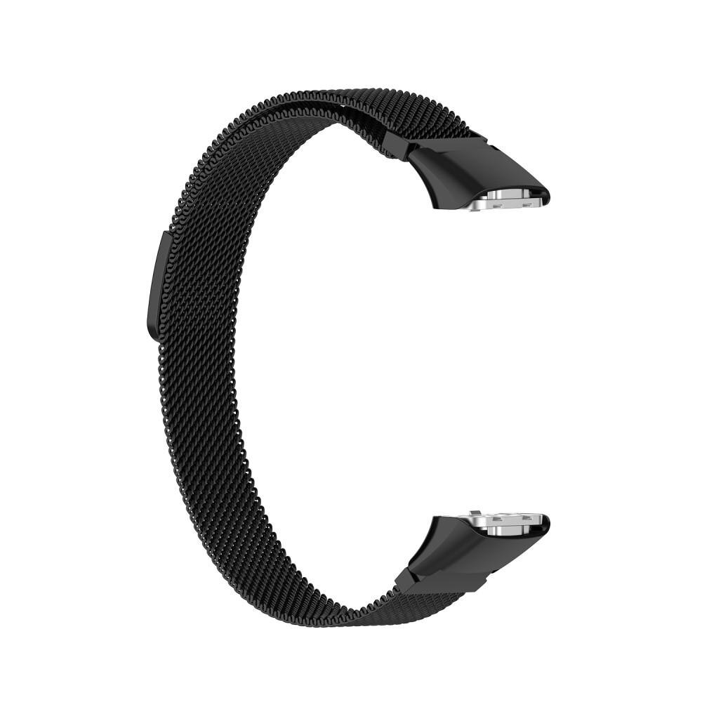 Bracelet milanais pour Samsung Galaxy Fit, noir