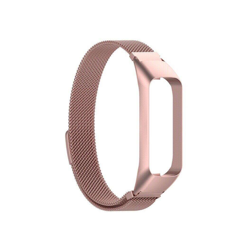Bracelet milanais pour Samsung Galaxy Fit e, or rose