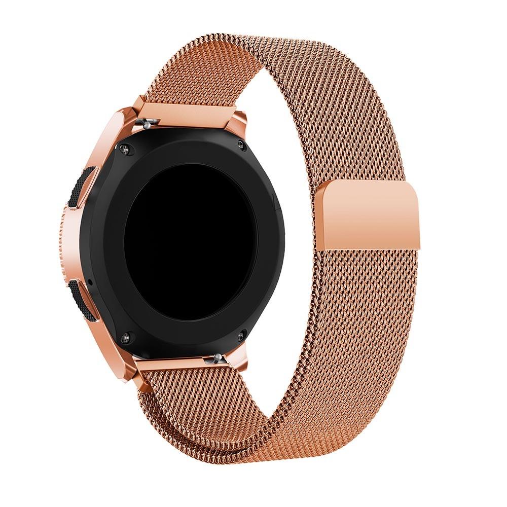 Bracelet milanais pour Samsung Galaxy Watch 42mm, or rose