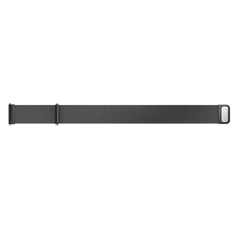 Bracelet milanais pour Samsung Galaxy Watch 42mm, noir