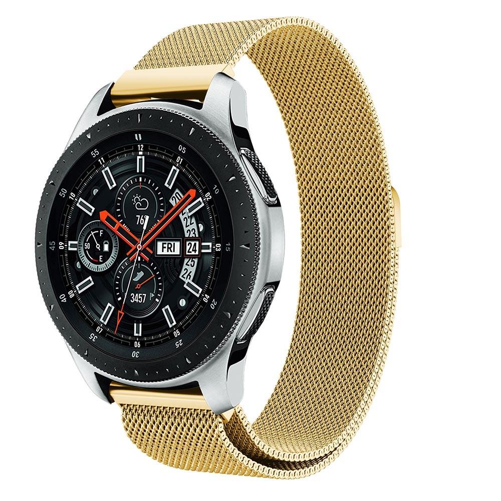 Bracelet milanais pour Samsung Galaxy Watch 46mm, or