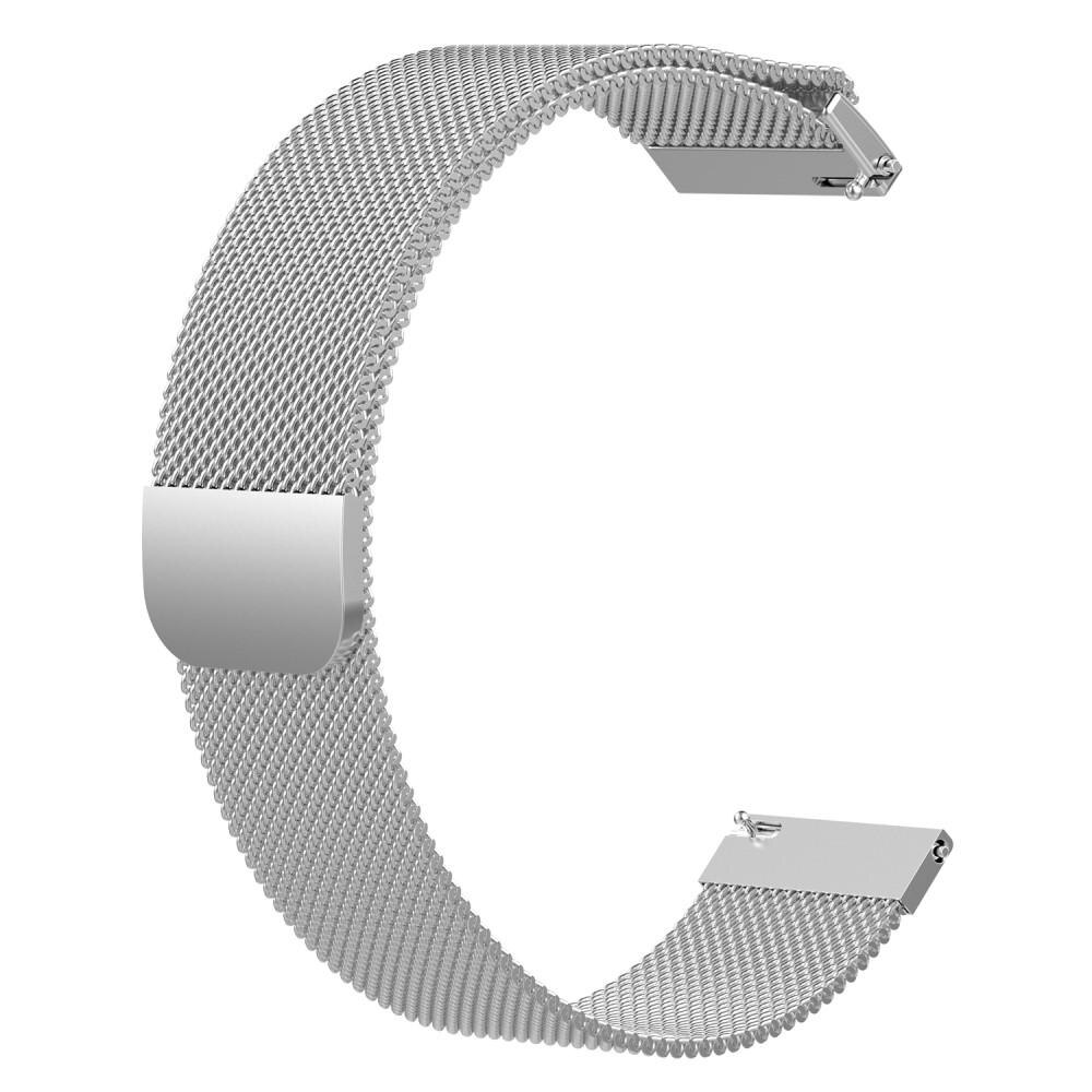 Bracelet milanais pour Samsung Galaxy Watch 46mm, argent