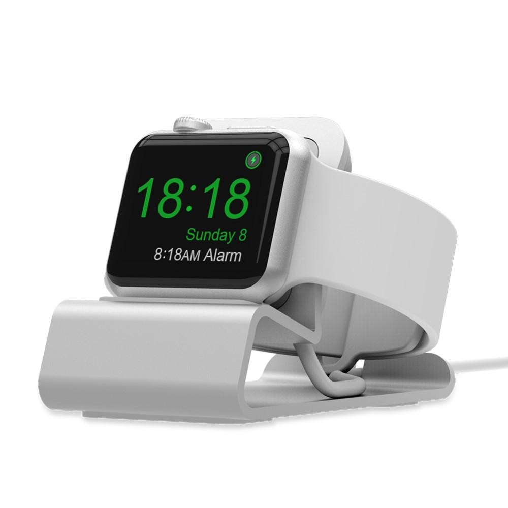 Support de Chargeur Apple Watch Argent