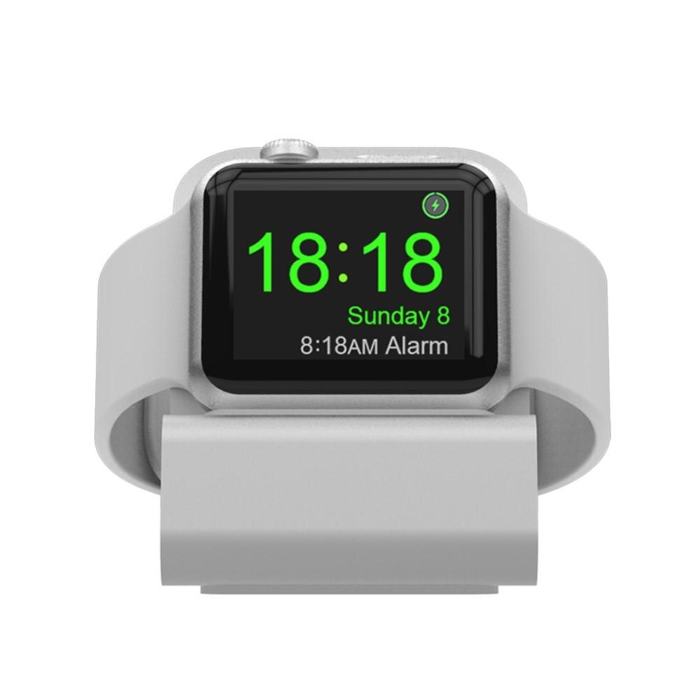 Support de Chargeur Apple Watch Argent