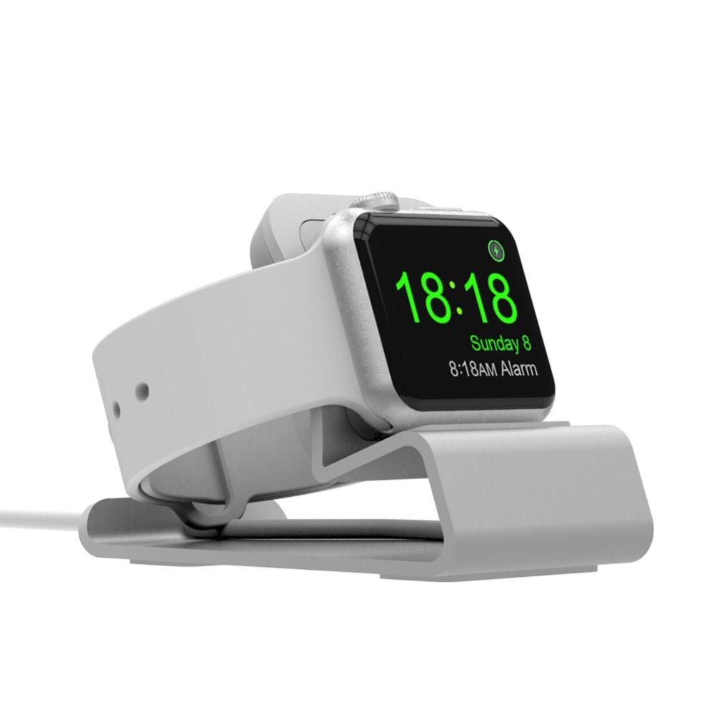 Support de Chargeur Apple Watch Argent