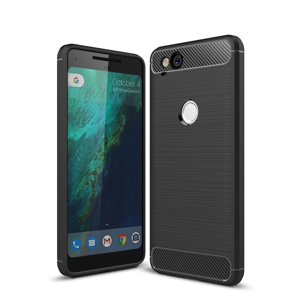 Coque Brushed TPU Case Google Pixel 2 Black