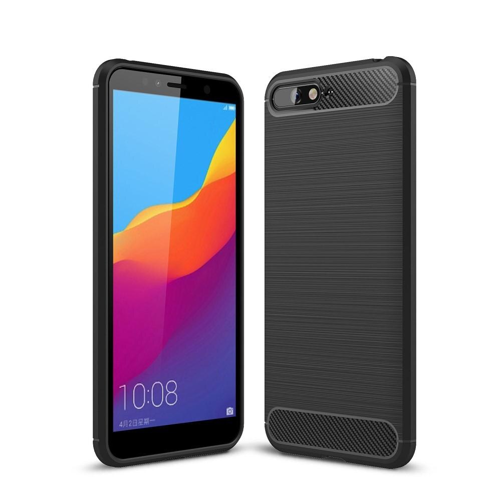 Coque Brushed TPU Case Huawei Y6 2018 Black