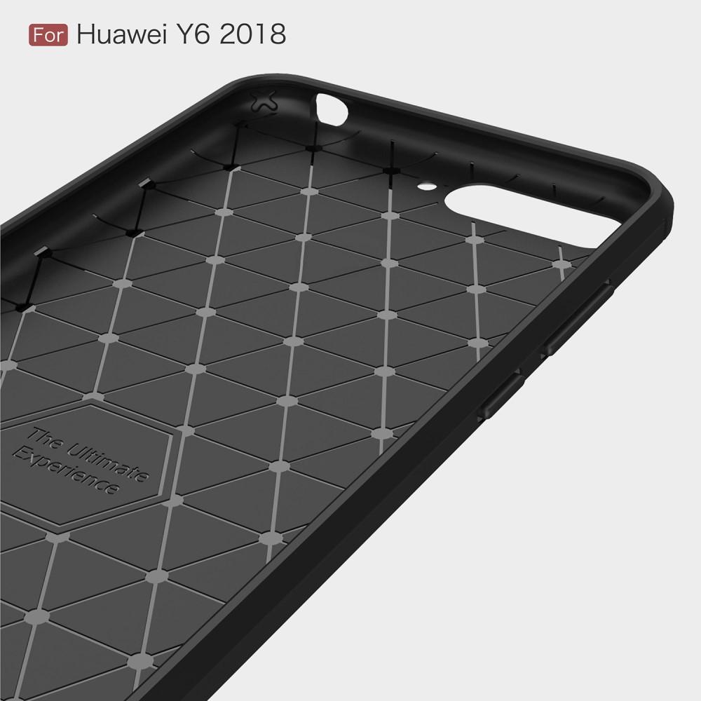 Coque Brushed TPU Case Huawei Y6 2018 Black