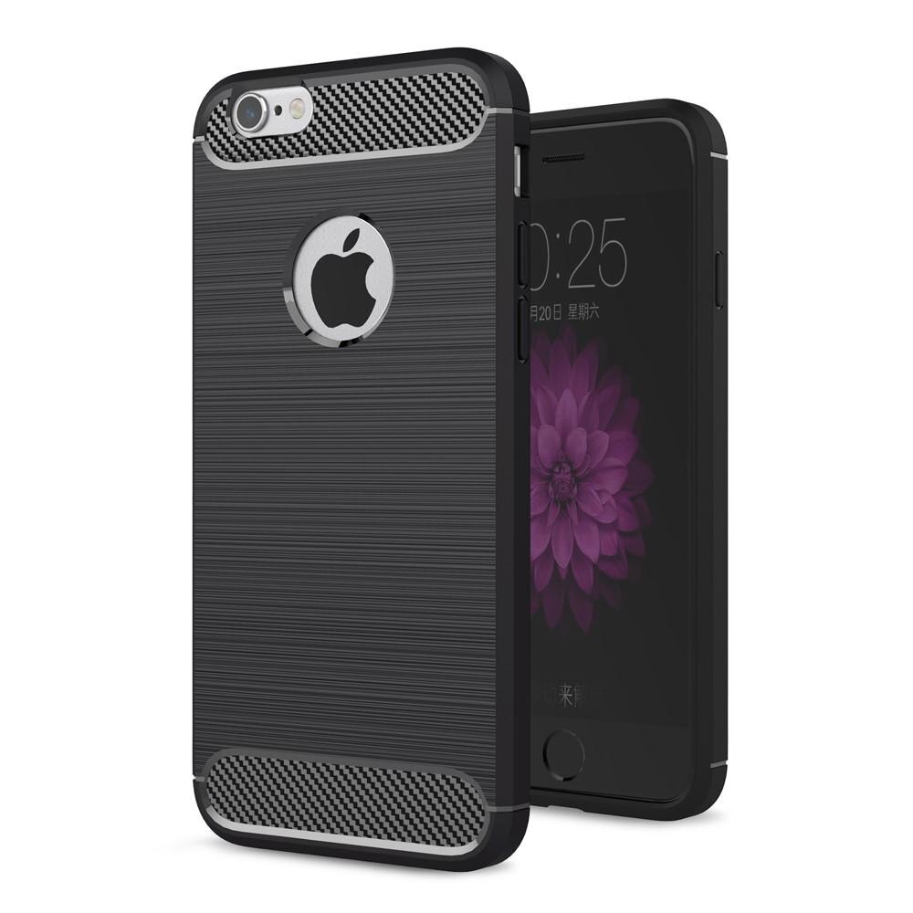 Coque Brushed TPU Case iPhone 6/6S Black