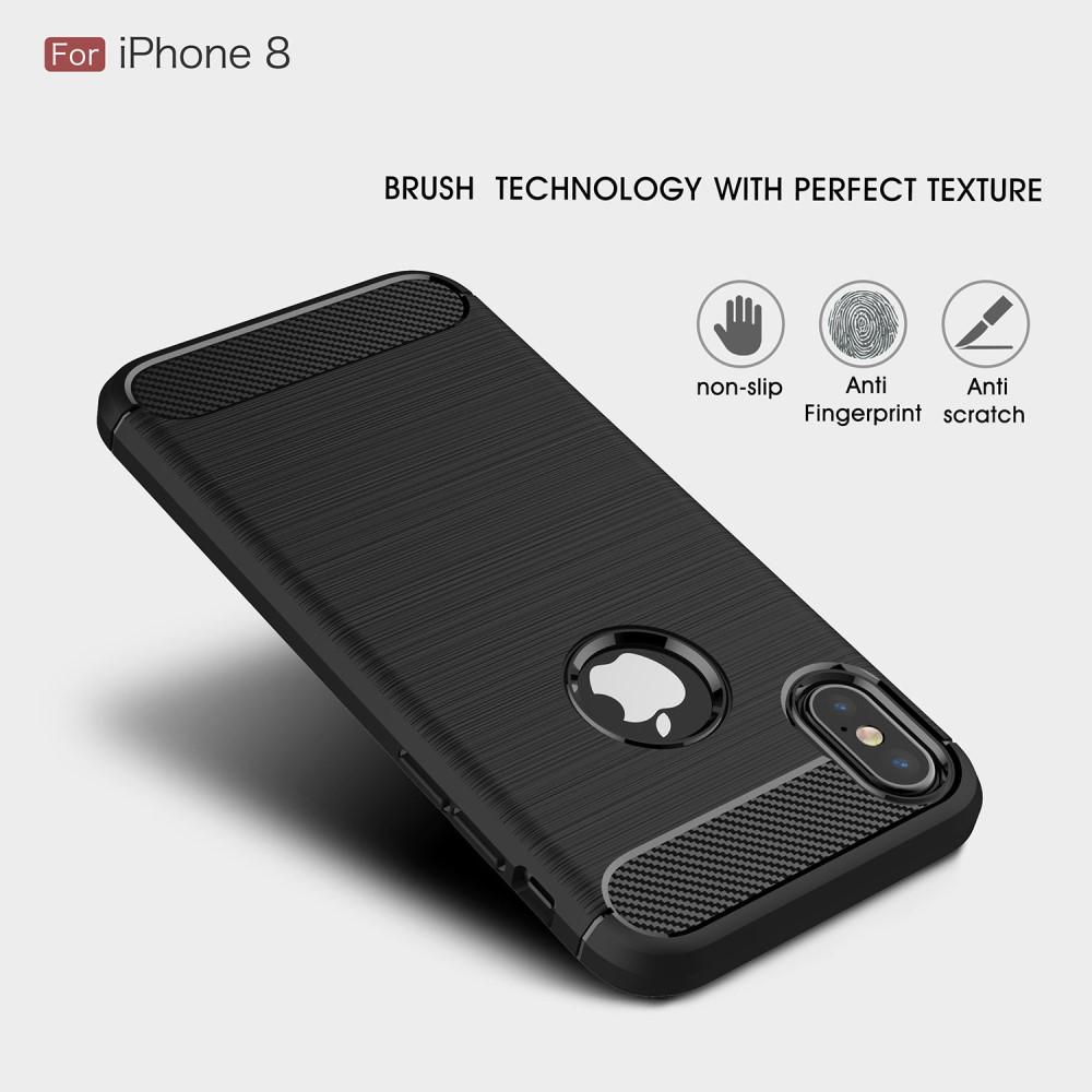 Coque Brushed TPU Case iPhone X/XS Black