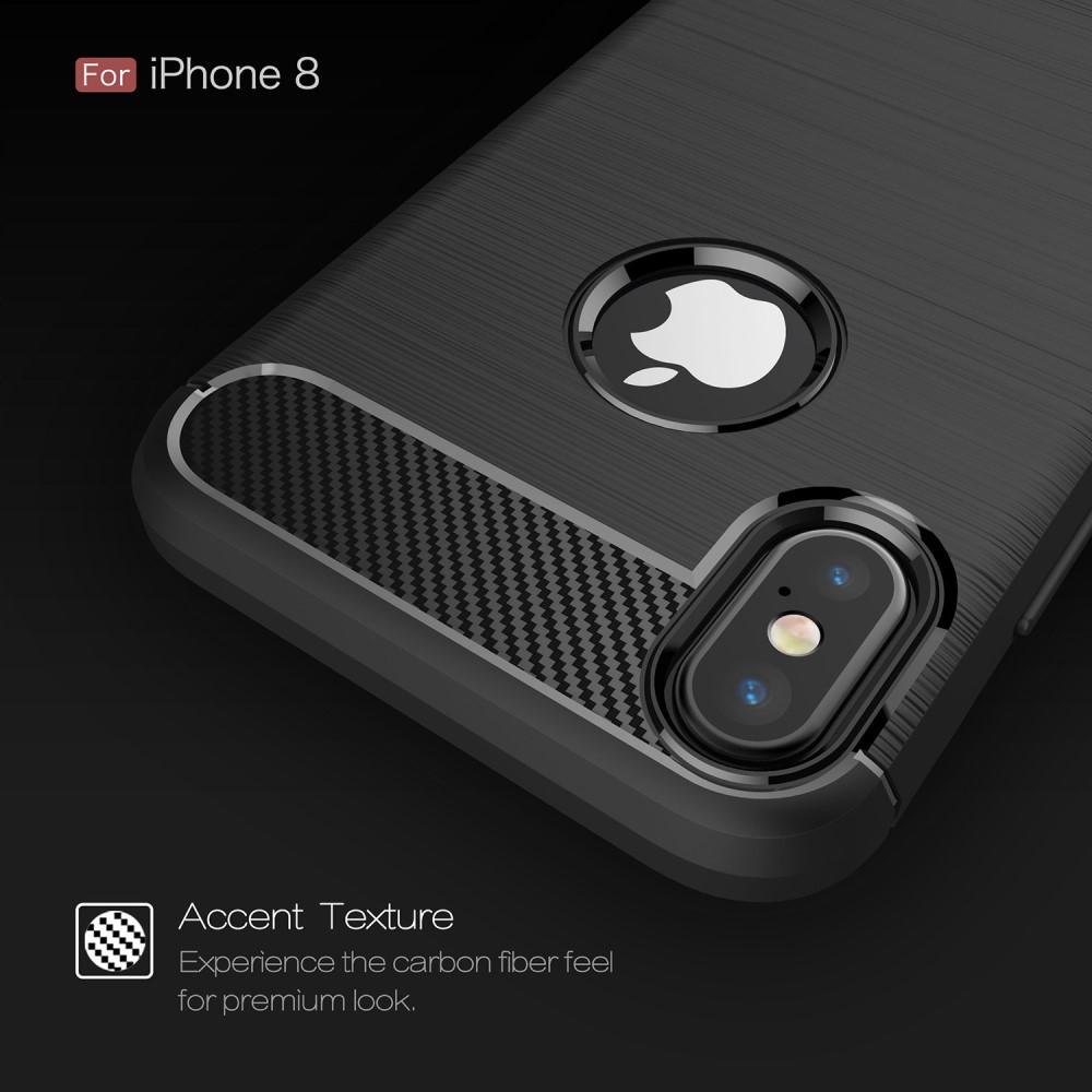 Coque TPU Brushed iPhone X/XS, [FÄRG}
